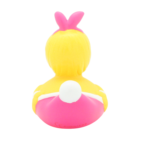 Lilalu-Bath Toy-Bunny Duck -Pink/Yellow - www.toybox.ae
