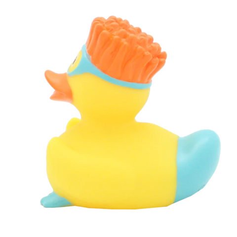 Lilalu-Bath Toy-Snorkeler Duck -Yellow - www.toybox.ae