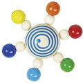 Touch ring spinning top with pearls - www.toybox.ae