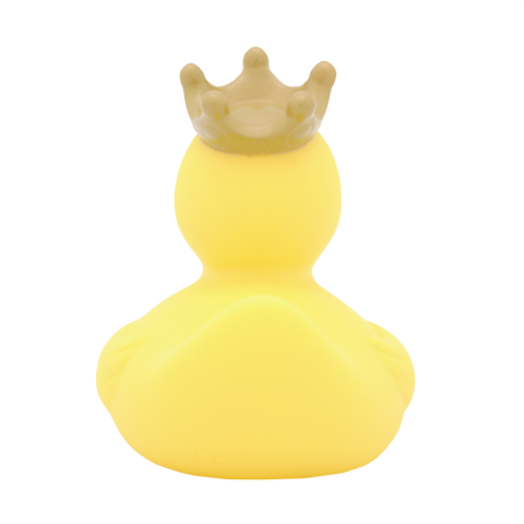 Yellow Duck with Crown - design by LILALU - www.toybox.ae