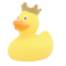 Yellow Duck with Crown - design by LILALU - www.toybox.ae