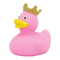 Pink Duck with Crown - design by LILALU - www.toybox.ae