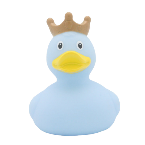Lightblue Duck with Crown - www.toybox.ae