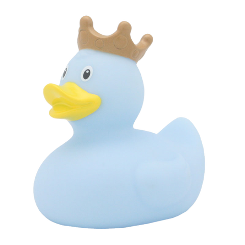 Lightblue Duck with Crown - www.toybox.ae