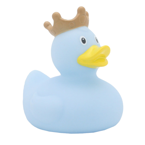 Lightblue Duck with Crown - www.toybox.ae