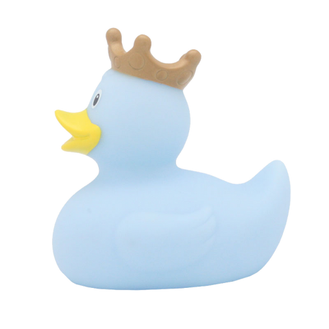 Lightblue Duck with Crown - www.toybox.ae