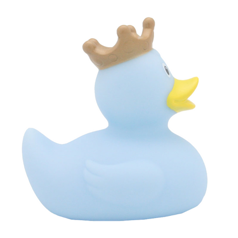 Lightblue Duck with Crown - www.toybox.ae