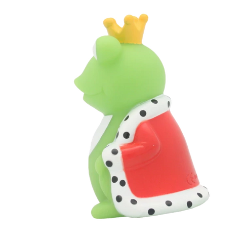 Lilalu-Bath Toy-Frog King with Cape - Green - www.toybox.ae