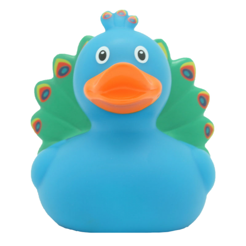 Peacock Rubber Duck - www.toybox.ae