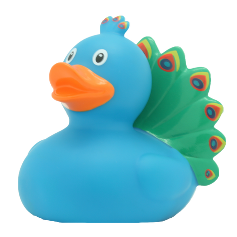 Peacock Rubber Duck - www.toybox.ae