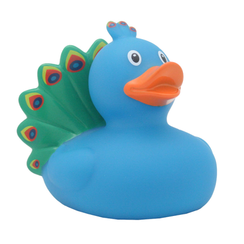 Peacock Rubber Duck - www.toybox.ae