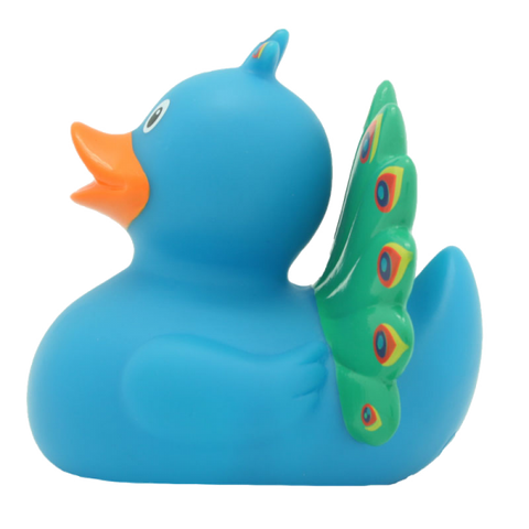 Peacock Rubber Duck - www.toybox.ae