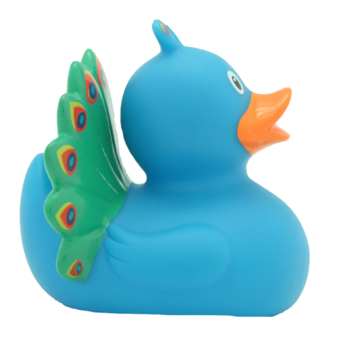 Peacock Rubber Duck - www.toybox.ae