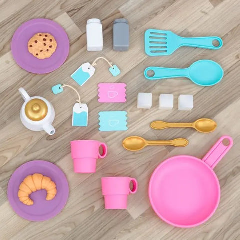 Kidkraft Sweet Snack Time Cart & Play Kitchen - www.toybox.ae