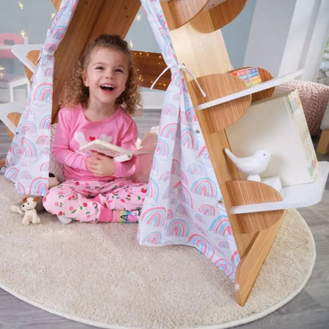 Book Nook Tent with Shelves - www.toybox.ae