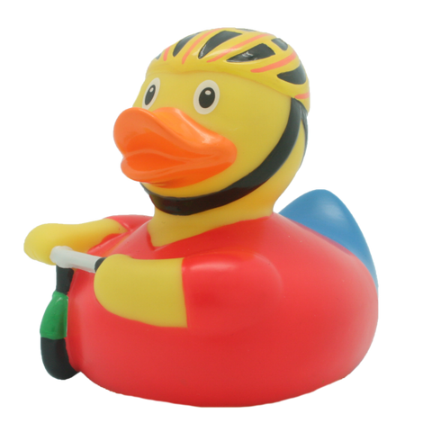 Cycling Duck - design by LILALU - www.toybox.ae