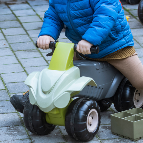 Greenbean Recycled Plastic 4-Wheel Ride-On - www.toybox.ae