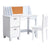 Kidkraft Study Desk with Chair - White - www.toybox.ae