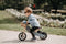 Kinderfeets 2-in-1 Tiny Tot PLUS Tricycle & Balance Bike - Slate Blue - www.toybox.ae