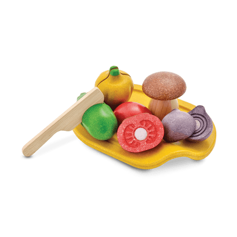 Wooden Assorted Vegetable Set - www.toybox.ae