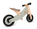 Kinderfeets 2-in-1 Tiny Tot PLUS Tricycle & Balance Bike - Silver Sage - www.toybox.ae