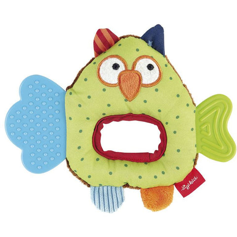 Sigikid Teething Ring Owl - www.toybox.ae