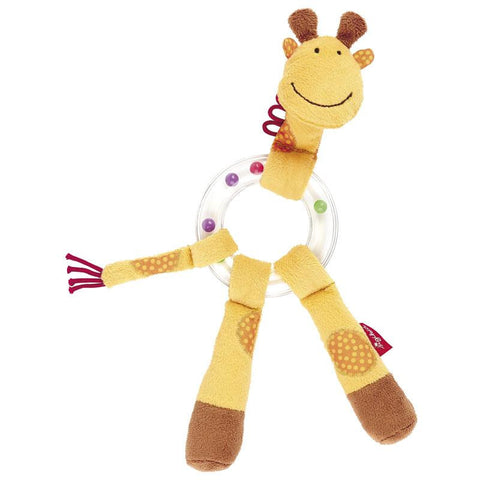 Sigikid Rattle Ring Giraffe - www.toybox.ae