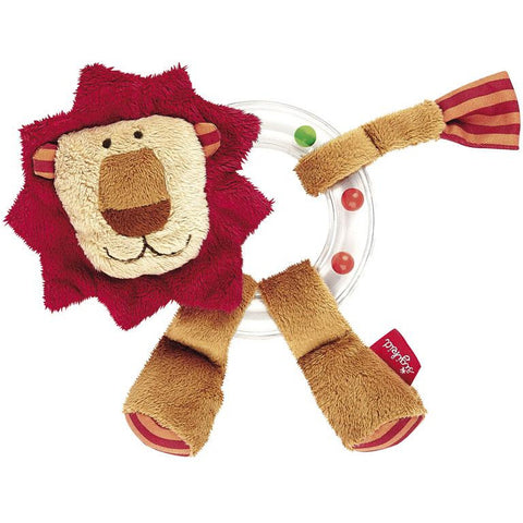 Sigikid Rattle Ring Lion - www.toybox.ae