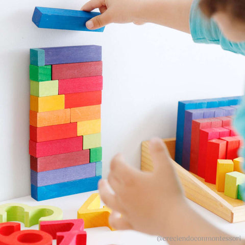 Small Stepped Counting Blocks - www.toybox.ae