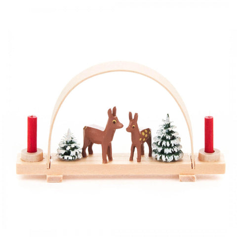 miniature candle arch deer - www.toybox.ae