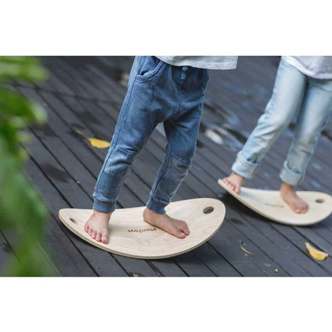 Plantoys Wooden Balance Board - www.toybox.ae