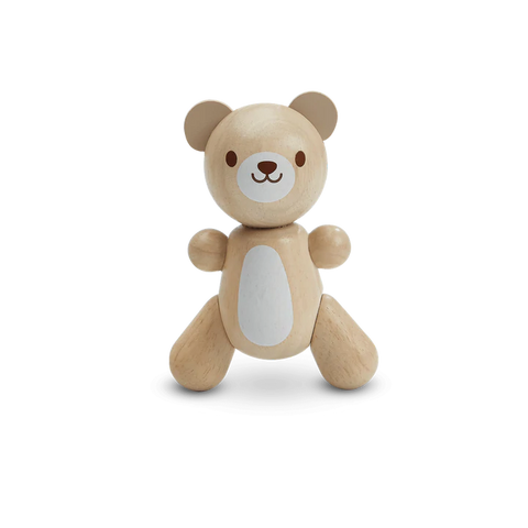 Plantoys Wooden Little Bear - www.toybox.ae