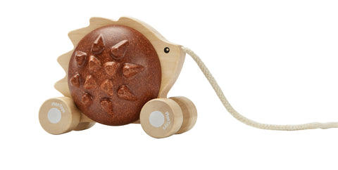 Pull - Along Hedgehog - Brown - www.toybox.ae