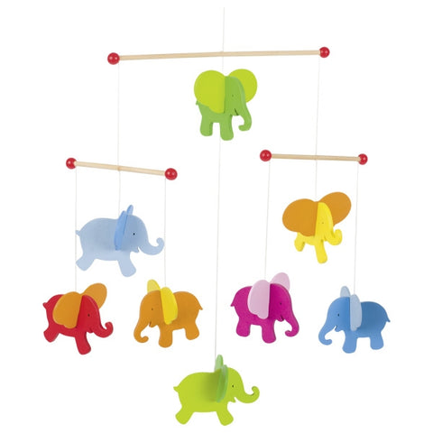 Goki Mobile Elephants - www.toybox.ae