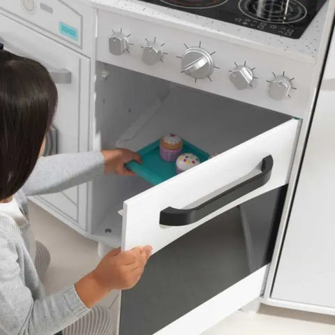 KidKraft Large Play Kitchen White - www.toybox.ae