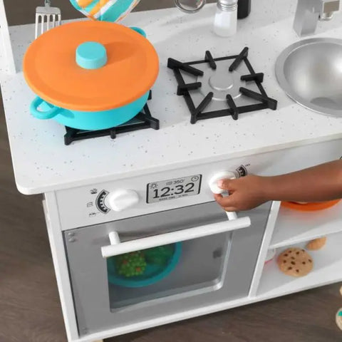 Kidkraft All Time Play Kitchen With Accessories - www.toybox.ae