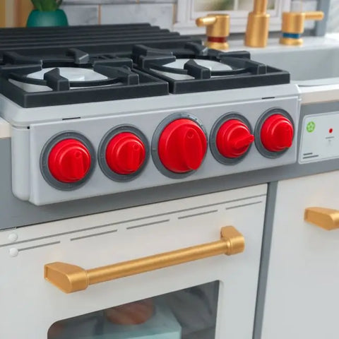 Uptown Elite White Play Kitchen with EZ Kraft Assembly - www.toybox.ae