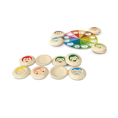 Plantoys Wooden My Mood Memo - www.toybox.ae
