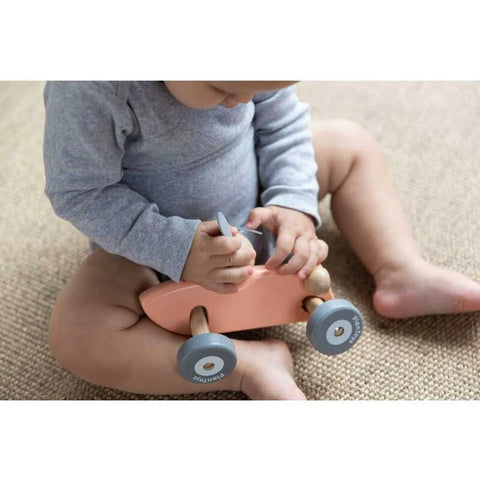 Plantoys Wooden Bunny Racing Car - www.toybox.ae