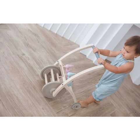 Plantoys Wooden Woodpecker Walker - www.toybox.ae