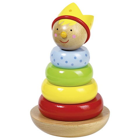 Goki Stacking Little Man Prince - www.toybox.ae