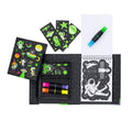 Tiger Tribe Neon Colouring Set - Outer Space - www.toybox.ae