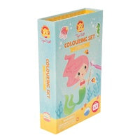 Colouring Set - Mermaids - www.toybox.ae