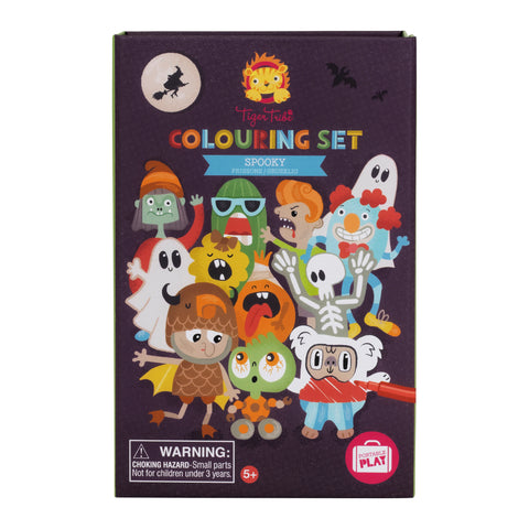 Colouring Set - Spooky - www.toybox.ae