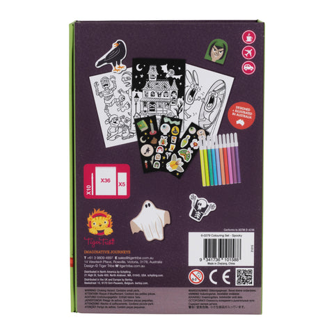 Colouring Set - Spooky - www.toybox.ae