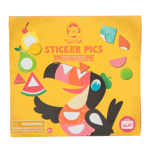 Sticker Pics - Crazy Animals - www.toybox.ae