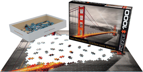 EuroGraphics San Francisco Golden Gate Bridge 1000-Piece Puzzle - www.toybox.ae