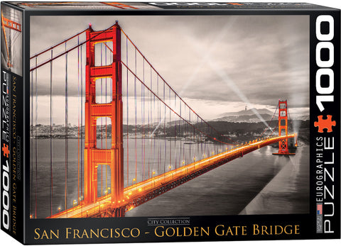 EuroGraphics San Francisco Golden Gate Bridge 1000-Piece Puzzle - www.toybox.ae