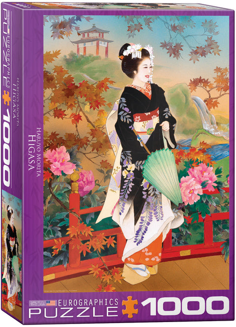 EuroGraphics Higasa By Haruyo Morita 1000 Pieces Puzzle - www.toybox.ae