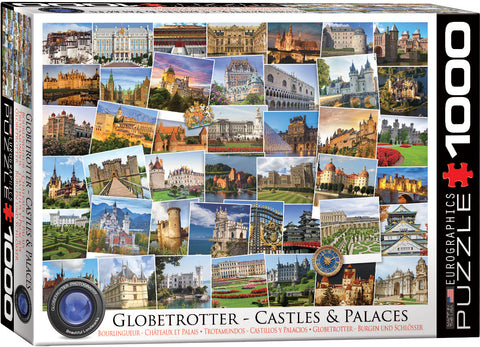 EuroGraphics Castles & Palaces - Globetrotter 1000 Pieces Puzzle - www.toybox.ae